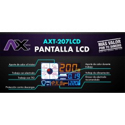 Soldadora inversora AXT 207LCD AXTECH