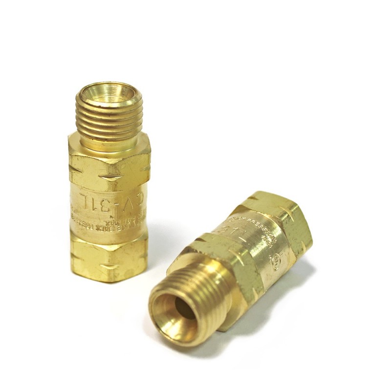 Válvula check para regulador.